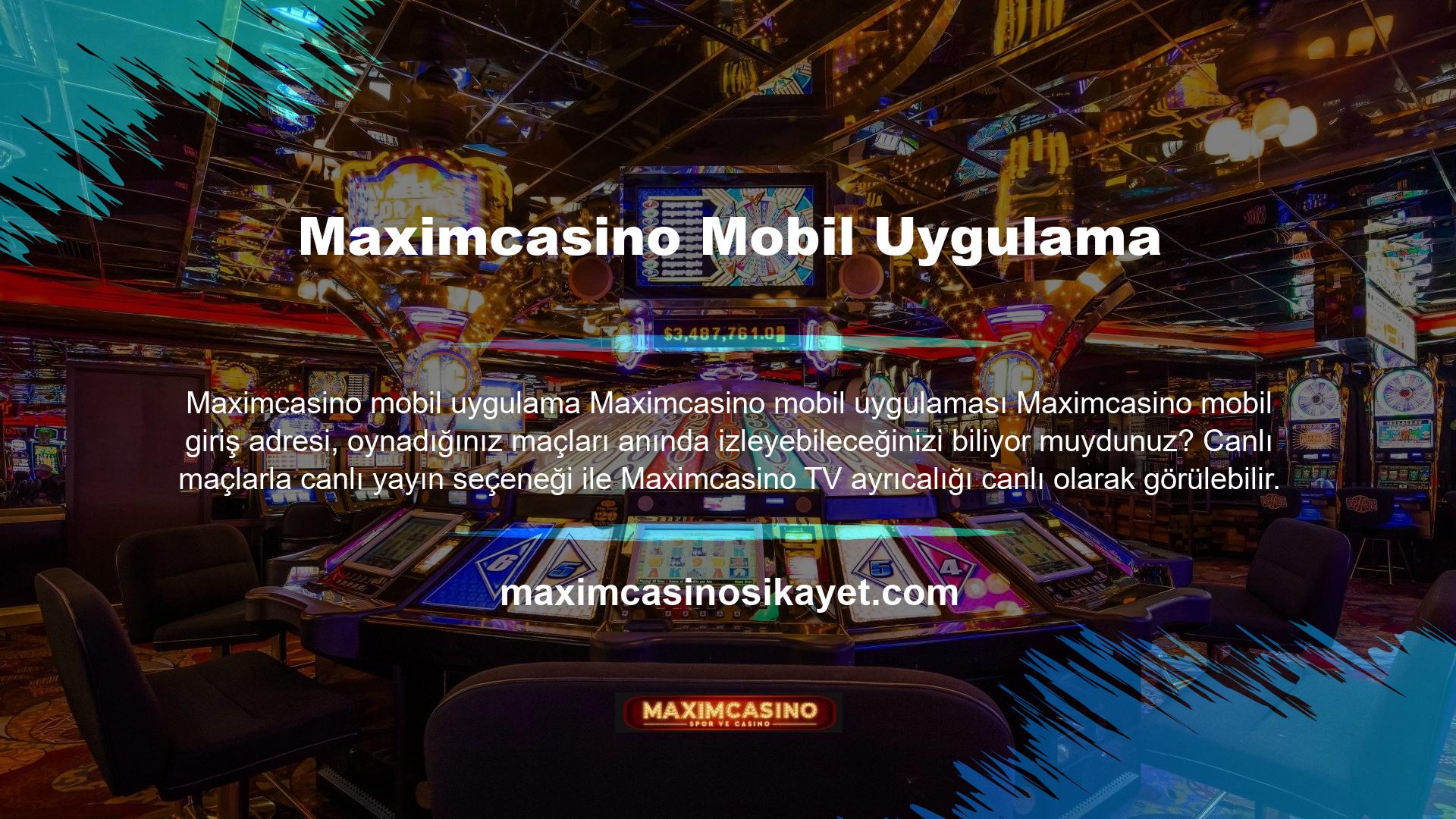 Mobil cihazınızın adres çubuğunu yazdığınız mevcut Maximcasino giriş adresiniz, mevcut masaüstü adresinizden çok farklı olmasa bile Maximcasino mobil giriş adresinizi Maximcasino mobil bağlantı adresinize otomatik olarak yönlendirecektir