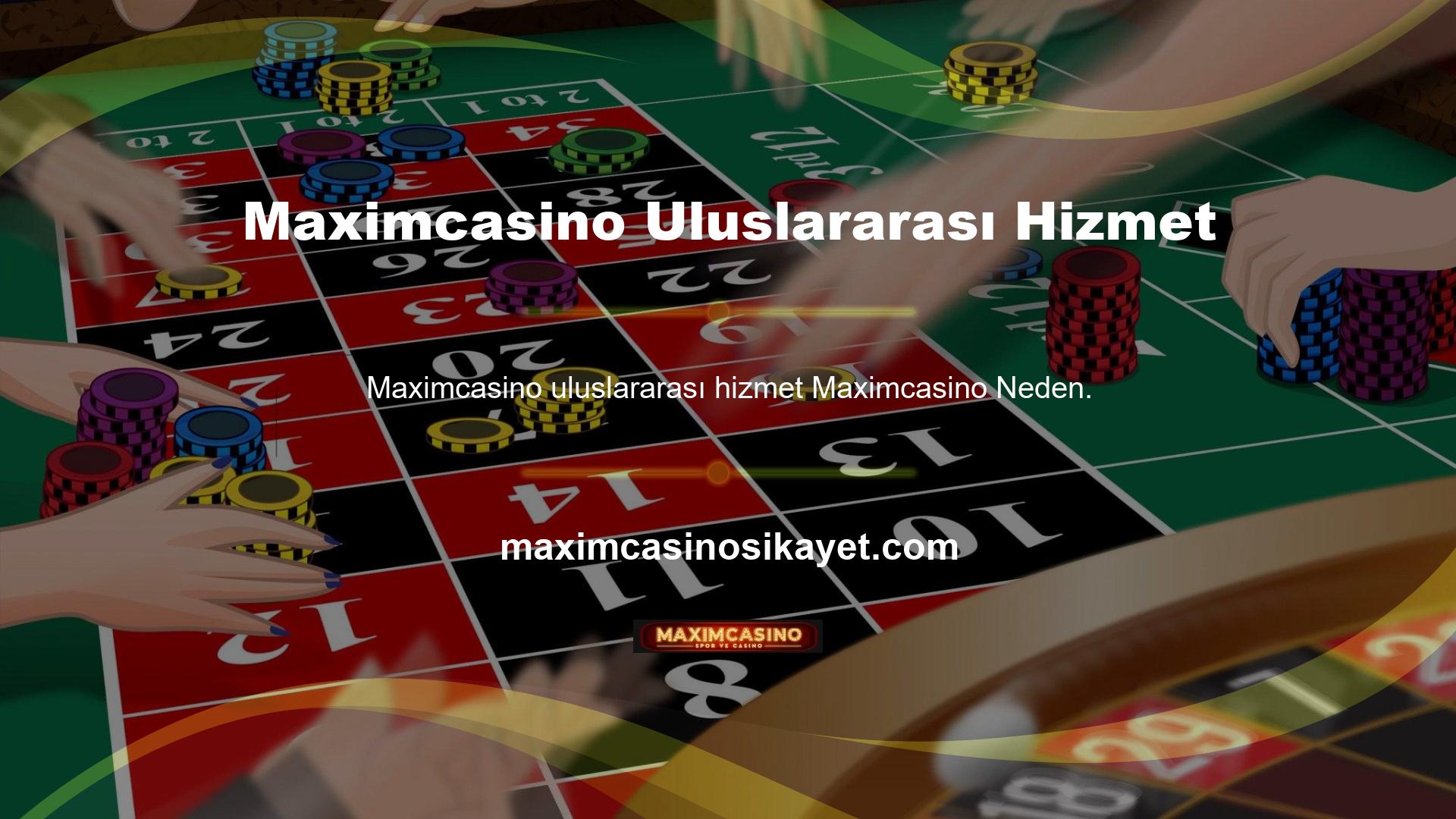 Tabii ki, düzinelerce farklı uluslararası bahis ve casino sitesi olduğunda, neden Maximcasino seçmelisiniz, sorunuzun cevabı önemlidir