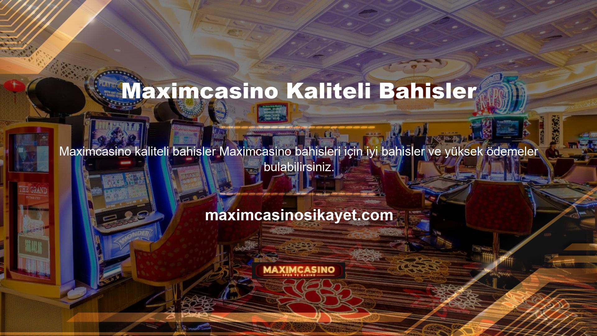 Maximcasino bahis yapmak için, bu güvenilir siteye katılmanız ve ana sayfadaki canlı bahis alanına giriş yapmanız gerekir