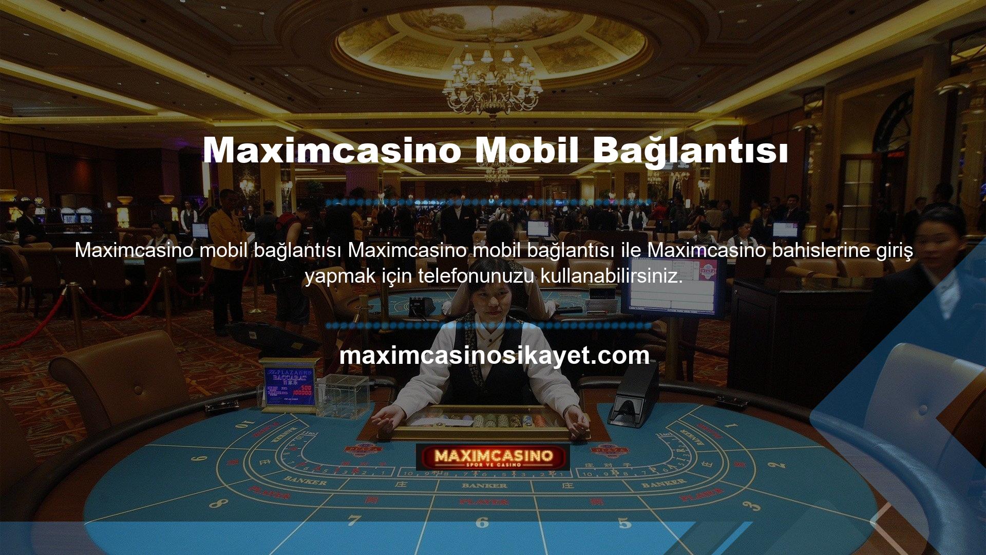Telefonunuzu bir giriş cihazı olarak kullanmak için, telefonunuzun tarayıcısında genellikle Maximcasino bağlandığınız numarayı yazmanız gerekir